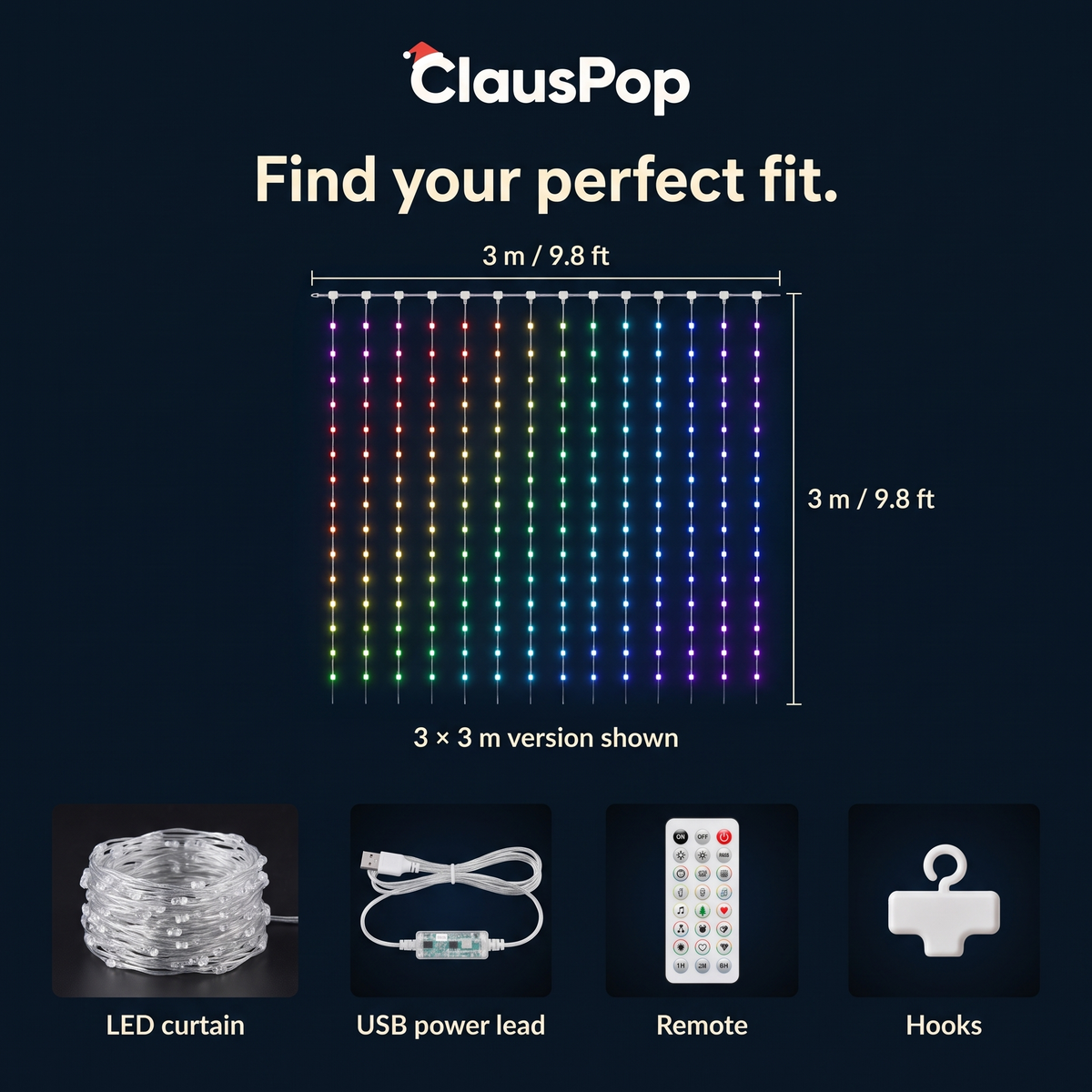 ClausPop™ - Smart Pixel Display
